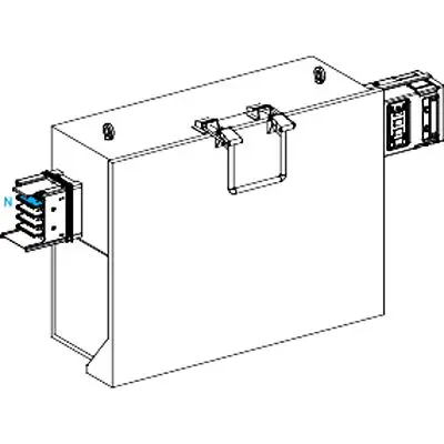 Produktfoto 1 von Schneider Electric KS Abgangseinheit für Sammelschiene 500 V