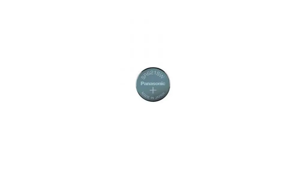Produktfoto 1 von Panasonic SR62, Silberoxid Knopfzelle Ø 11.6mm 1,55V / 20mAh