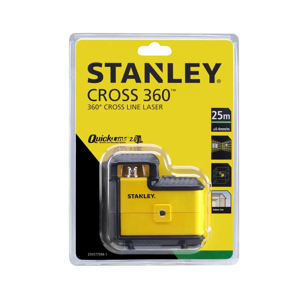 Produktfoto 1 von DeWALT STHT77594-1 STANLEY 360° Linienlaser ±4/10 mm/m Laserfarbe Grün 2