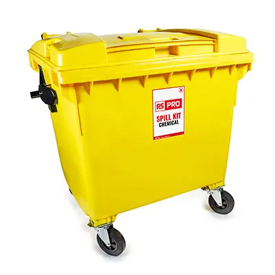 Produktfoto 1 von RS PRO Bindemittel-Kit, Aufnahme bis 1000 L, Einsatz in Alkalibeständig, Chemikalienbeständigkeit, Säurebeständig