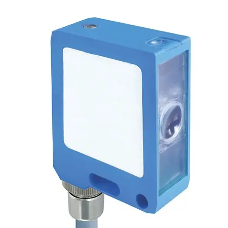Produktfoto 1 von RS PRO LRK Kubisch Optischer Sensor, Reflex, PnP Ausgang, 4-polig