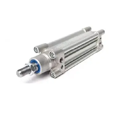 Produktfoto 1 von RS PRO RS PRO PS Pneumatikzylinder 200 mm Doppeltwirkend, Bohrung Ø 63 mm, bis 1 bar