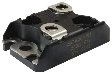 Produktfoto 1 von Vishay ISOA, AEC-Q200 Dickschicht Widerstand 4700 Ω 5 % / 200 W 100 to 150 ppm/°C, Rohr Gehäuse