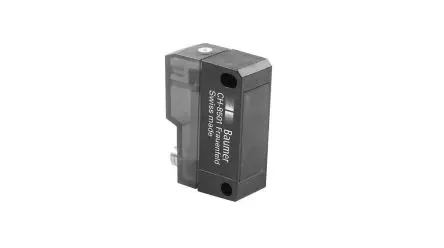 Produktfoto 1 von Baumer Rechteckig Optischer Sensor, Diffus-reflektierend, PnP Ausgang, M8-Steckverbinder