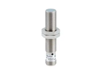 Produktfoto 1 von Baumer IR12 M12 Induktiver Näherungssensor, Zylinderförmig 4 bis 20 mA / 20mA 6 mm, IP67 36 V dc