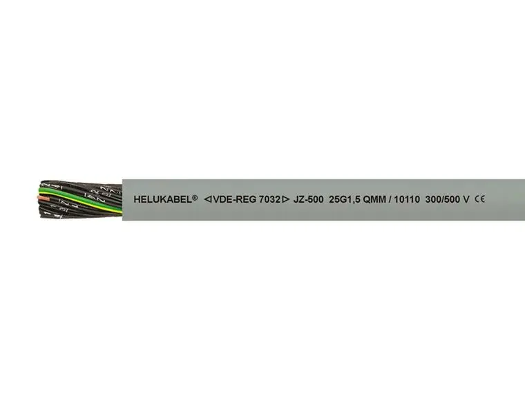Produktfoto 1 von Helukabel JZ-500 Steuerkabel 1 mm² Geschirmtes PVC Schirmung