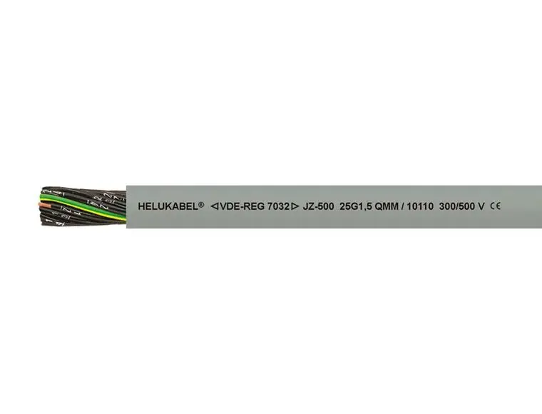 Produktfoto 1 von Helukabel JZ-500 Steuerkabel 1 mm² Geschirmtes PVC Schirmung