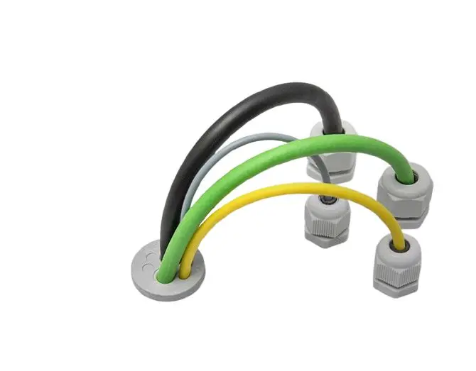 Produktfoto 1 von Icotek KEL Kabelverschraubung, M50 Elastomer Grau 3 mm/ 11.2 mm, IP65