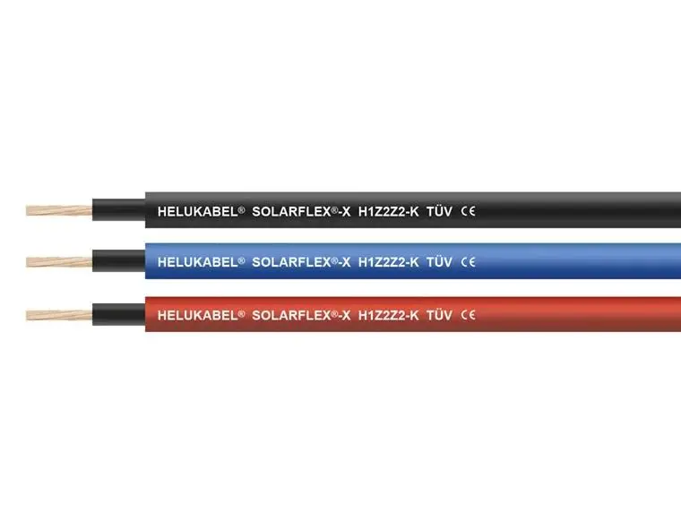 Produktfoto 1 von Helukabel Solarkabel SOLARFLEX-X H1Z2Z2-K 6 mm² Flammwidrig Rot 90 °C -40 °C