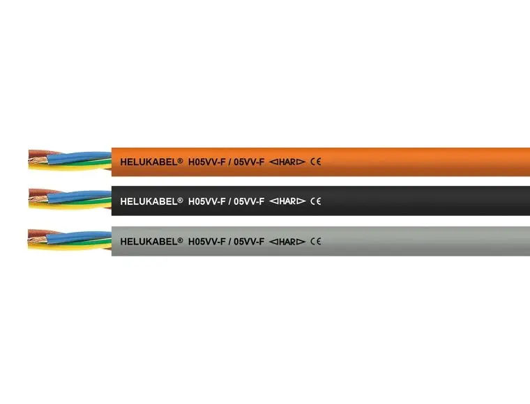 Produktfoto 1 von Helukabel Einzeladerleitung 1, 18 Weiß PVC isoliert