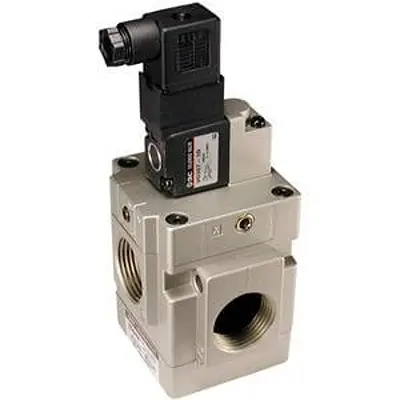 Produktfoto 1 von SMC VG342 Magnetventil G1, Steuer--betätigt 24V dc