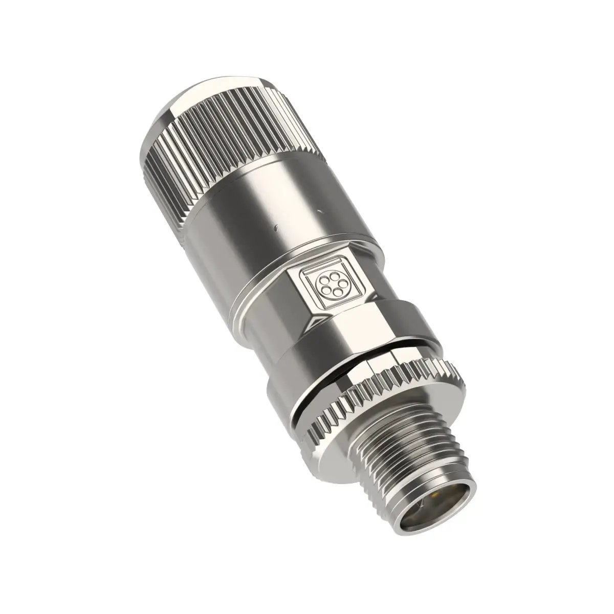 Produktfoto 1 von Lapp EPIC DATA M12 Industrie-Rundsteckverbinder Stecker 8-polig Stecker 0.5A Kabel IP40