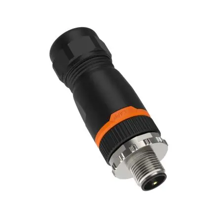Produktfoto 1 von Lapp EPIC POWER M12 M12 Industrie-Rundsteckverbinder Stecker 3-polig Stecker 12A Kabel IP67