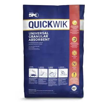 Produktfoto 1 von Brady QUICKWIK Bindemittel Absorbierende Barriere Überlaufkontrolle 26 L 1 pro Paket
