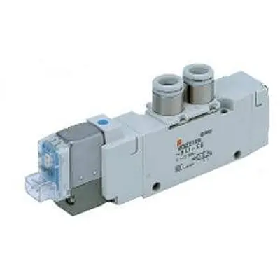 Produktfoto 1 von SMC VQZ Pneumatik-Magnetventil 2 Position Single M5, Elektromagnet-betätigt 24V dc