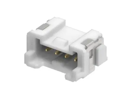 Produktfoto 1 von Molex 50557 Leiterplattenleiste gewinkelt, 4-polig / 1-reihig, Raster 2 mm Raster Oberfläche, Ummantelt