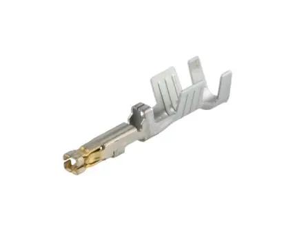 Produktfoto 1 von Molex 172063 Crimpkontakt für Drahtverbinder, Buchse Crimpbefestigung, Gold 10 AWG