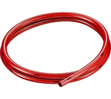 Produktfoto 1 von Festo Schlauch, Ø 5.7 mm 8 mm Außen-ø  Rot Thermoplastisches Elastomer 1 Mpa