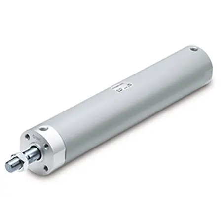 Produktfoto 1 von SMC CG1 CG1BN63-300Z Pneumatikzylinder 150 mm Doppeltwirkend, Bohrung Ø 63 mm, bis 1 Mpa