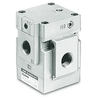 Produktfoto 1 von SMC VG342 Pneumatik-Magnetventil Air G3/4, Elektromagnet-betätigt
