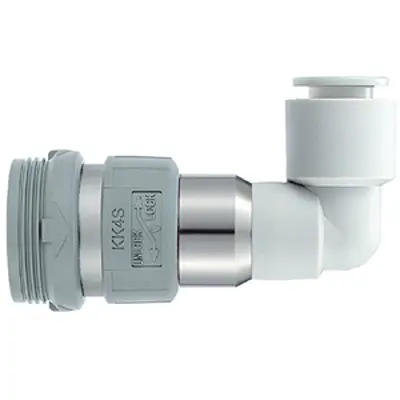 Produktfoto 1 von SMC Schlauchtülle Edelstahl Buchse, 10mm