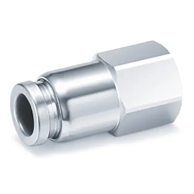 Produktfoto 1 von SMC KQG2 KQG2F08-01 Steckbar Rc, RC, 1 Mpa Chemikalienbeständig