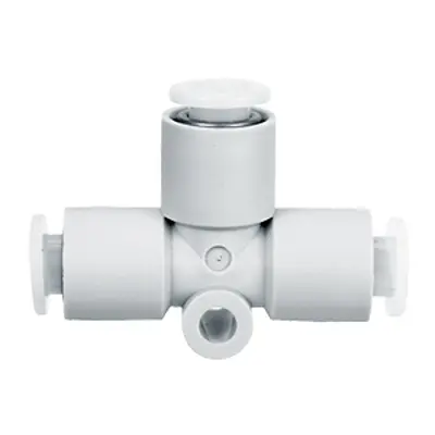 Produktfoto 1 von SMC KGT KGT10-00 Push-to-Connect, ISO 7-1, 1 Mpa Chemikalienbeständig