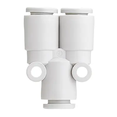 Produktfoto 1 von SMC KQ2 KQ2U08-00A Einsteck-Anschluss Gewinde-Stecker, ISO-Metrisch Fein, 1 Mpa