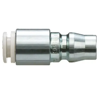 SMC Pneumatische Schnellsteckkupplung Stahl Stecker, 8mm