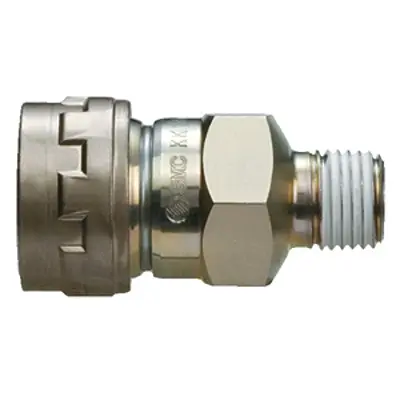 SMC Pneumatische Schnellsteckkupplung Stahl Stecker