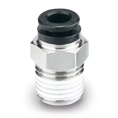 Produktfoto 1 von SMC KQ-X1744 KQH08-02S-X1744 R 1/4-Außengewinde Mit Gewinde, R, 1 Mpa