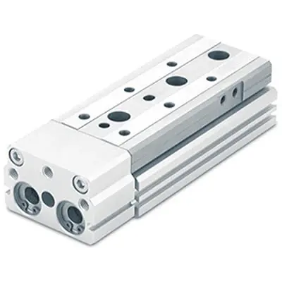 Produktfoto 1 von SMC MXQ MXQ20-125 Pneumatik-Führungszylinder 125 mm Doppeltwirkend, Bohrung Ø 20 mm bis 0.7 Mpa