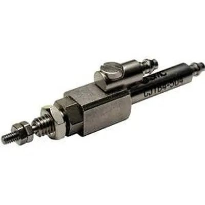 SMC CJ1 CJ1B4-10U4 Pneumatikzylinder 10 mm Doppeltwirkend, Bohrung Ø 4 mm, bis 0.7 Mpa