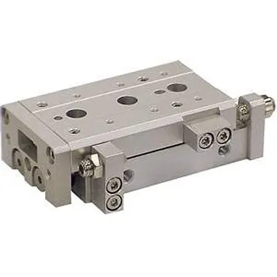 Produktfoto 1 von SMC MXS MXS16L-30AS Pneumatik-Führungszylinder doppeltwirkend mit Linear, Bohrung Ø 16mm / Hub 30mm