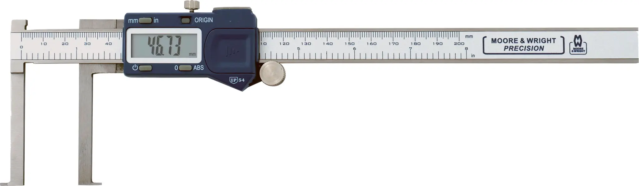 Produktfoto 1 von Moore & Wright 300 mm Digital Innennut Zoll, Metrisch Messschieber / ±0.03 mm 0.01 mm