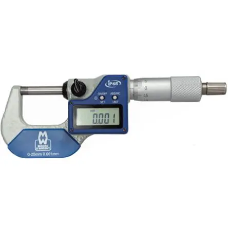 Produktfoto 1 von Moore & Wright Batteriebetrieben Außen- Mikrometer Metrisch, Zoll, 75 mm bis 100 mm