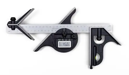 Produktfoto 1 von Moore & Wright Kombinationswinkelsatz, Skalen L. 305 mm aus Edelstahl Anreißnadel inkludiert x 305 mm