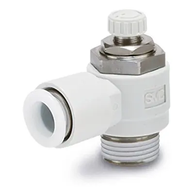 Produktfoto 1 von SMC AS3 AS3201FG-03-10S Funktionsverschraubung für Pneumatik-Schalldämpfer und Abluftdrosseln Buchse R Mit Gewinde