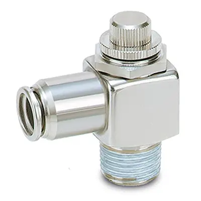 Produktfoto 1 von SMC ASG ASG620F-04-12S Drehzahlregelung Stecker R Mit Gewinde Buchse Rohr-One-Touch-Fitting Drehzahlregelung