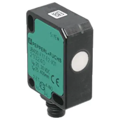 Produktfoto 1 von Pepperl + Fuchs M8 Ultraschallsensor Ultraschall, Kubisch 10 → 100 mm PNP 24 V NC