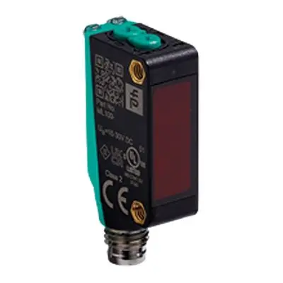 Pepperl + Fuchs F-förmig Optischer Sensor, Hintergrundunterdrückung, Bereich 5 → 350 m, PNP Ausgang, M8 Stecker,