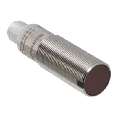 Produktfoto 1 von Pepperl + Fuchs zylindrisch Optischer Sensor, Diffus, Bereich 200 mm, PNP Ausgang, 4-polig, M12, Hell-/dunkelschaltend