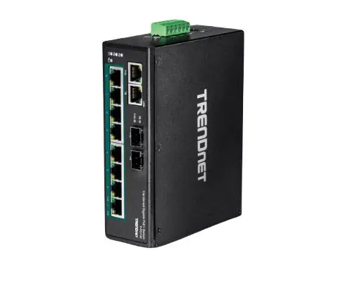 Produktfoto 1 von Trendnet TI-PG102 Gigabit-Switch PoE 10-Port Unmanaged