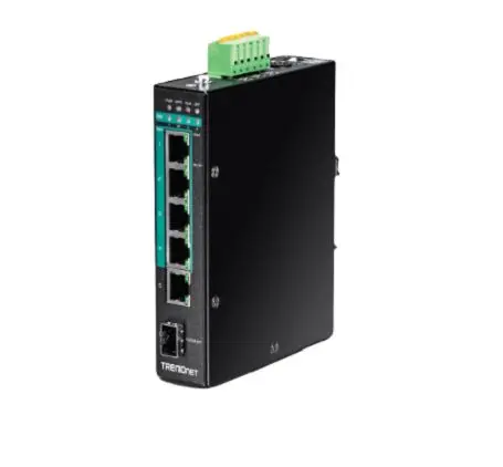 Produktfoto 1 von Trendnet TI-PG541 Gigabit-Switch PoE 5-Port Unmanaged