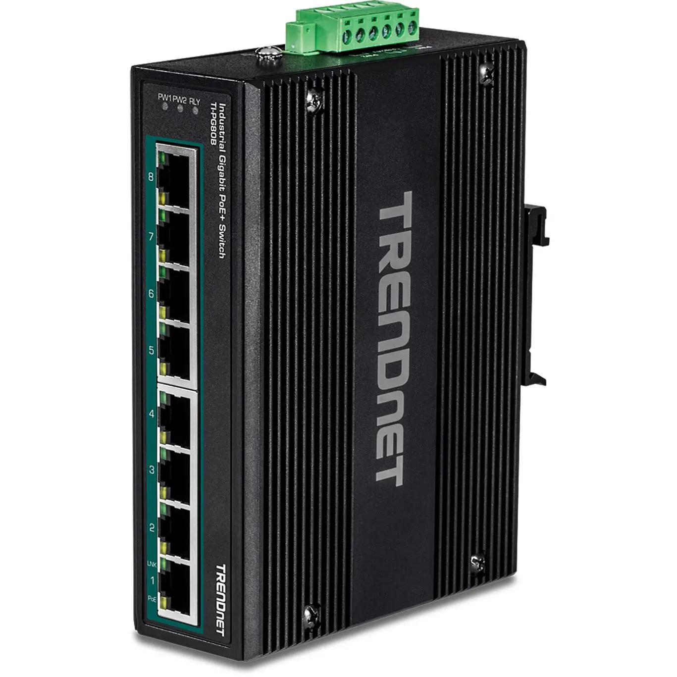 Produktfoto 1 von Trendnet TI-PG80B Gigabit-Switch PoE 8-Port Unmanaged