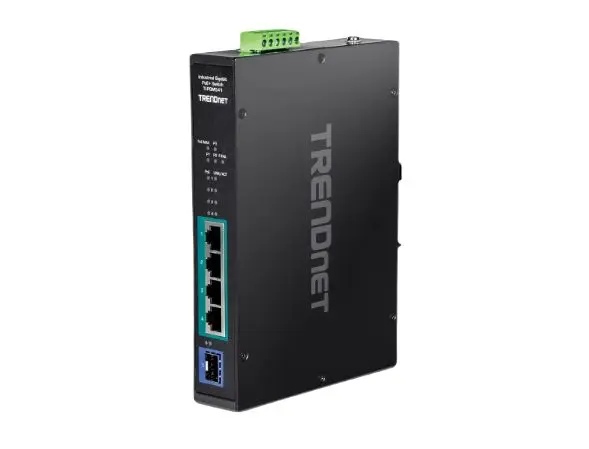 Produktfoto 1 von Trendnet TI-PGM541 Gigabit-Switch PoE 5-Port Unmanaged