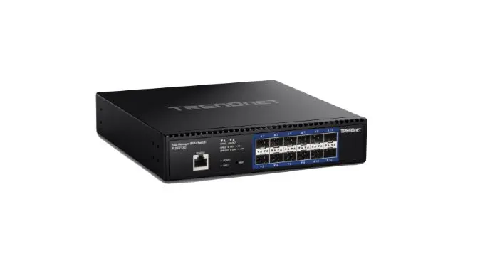 Produktfoto 1 von Trendnet TL2-F7120 Gigabit-Switch 12-Port Unmanaged