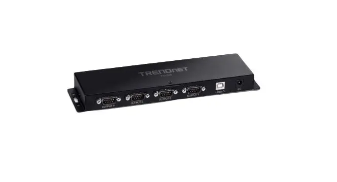 Produktfoto 1 von Trendnet Schnittstellenkonverter, RS-232, USB, Stecker, Stecker