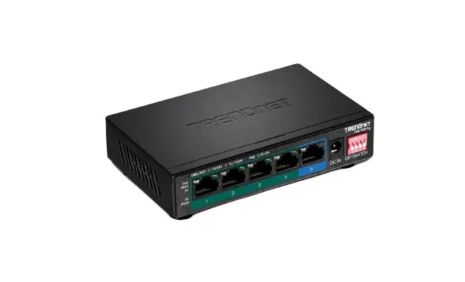 Produktfoto 1 von Trendnet TPE-TG51G Gigabit-Switch PoE 5-Port Unmanaged