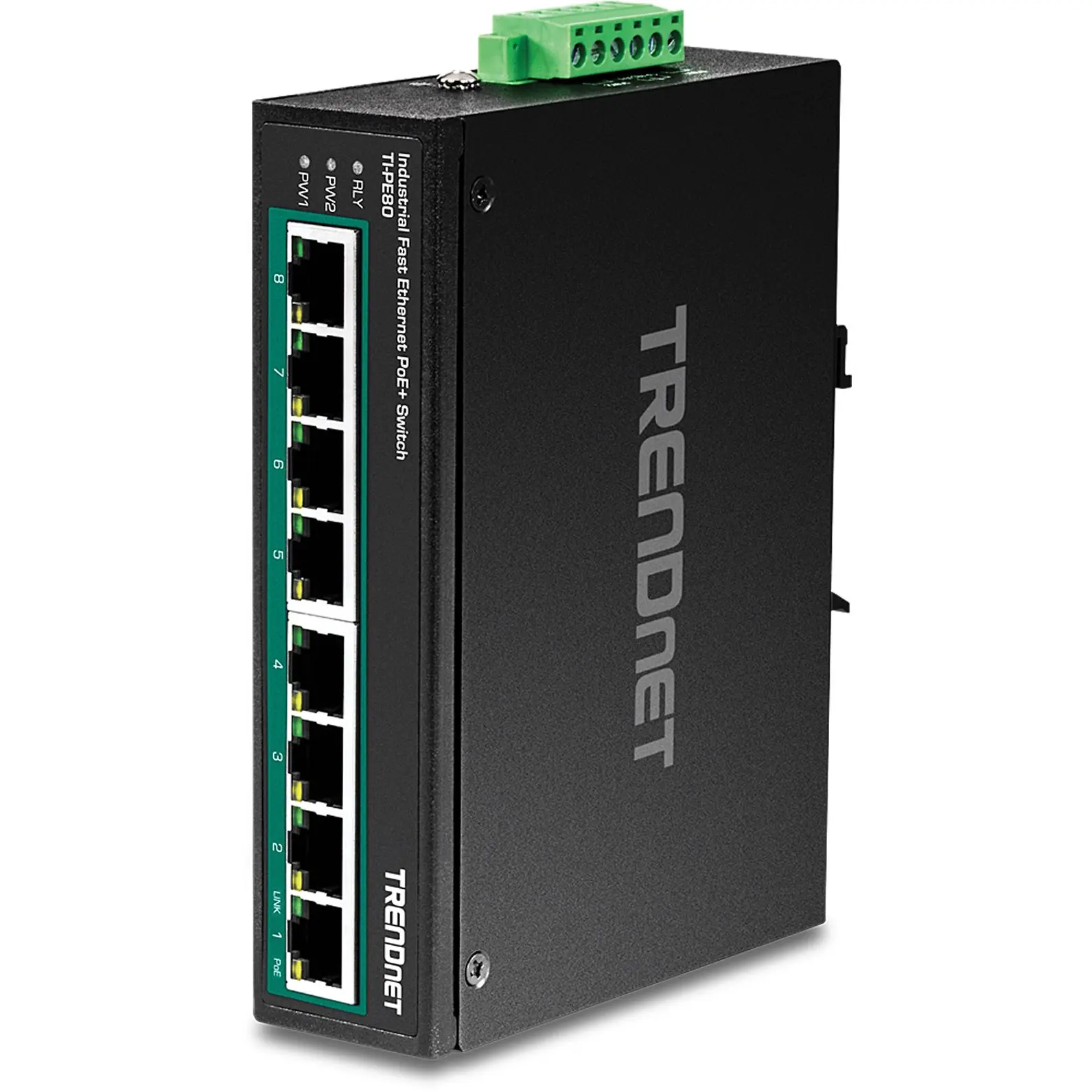 Produktfoto 1 von Trendnet TI-PE80 Gigabit-Switch PoE 8-Port Unmanaged